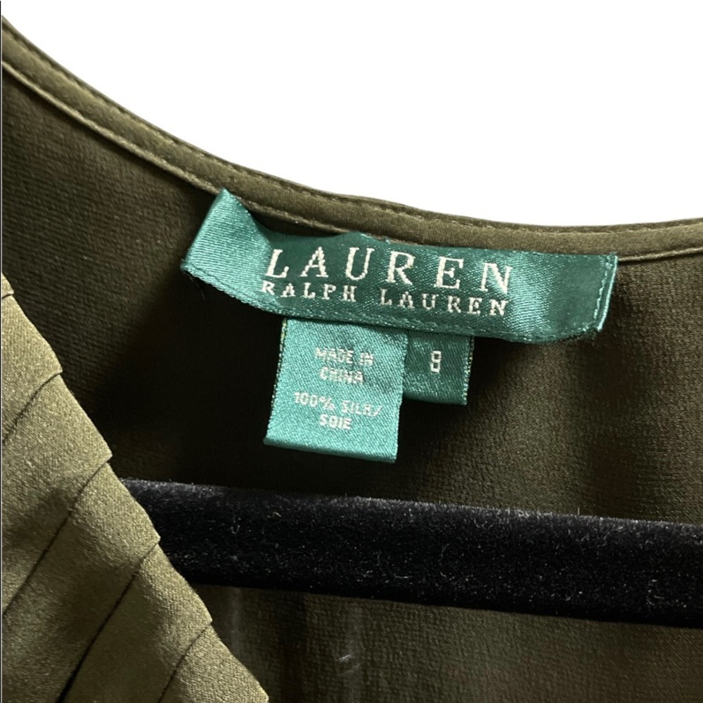 Lauren by Ralph Lauren Silk Ruffled Blouse - Picture 2 of 11